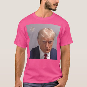 President Donald J. Trump Fulton County Mugshot T-Shirt