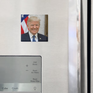 President Donald Trump 2017 Official Portrait Magnet