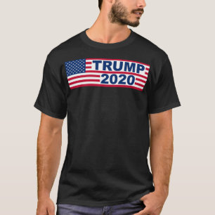 President Donald Trump 2020 American Flag T-Shirt
