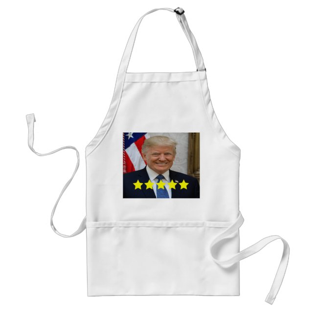 President Donald Trump Approval Rating Standard Apron (Front)