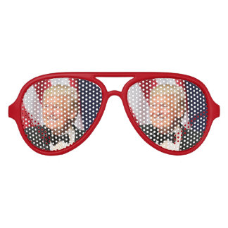 President Donald Trump At His Inauguration Aviator Sunglasses