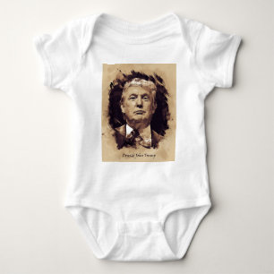 President Donald Trump Baby Bodysuit