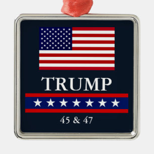 PRESIDENT DONALD TRUMP CHRISTMAS ORNAMENT