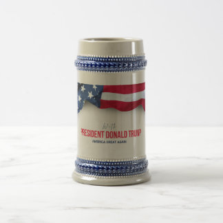 President Donald Trump Commemorative Stein