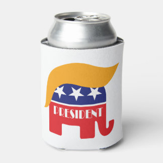 President Donald Trump - GOP Elephant Hair Can Cooler