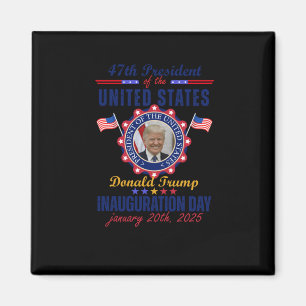 President Donald Trump Inauguration Day 2025 In Un Magnet