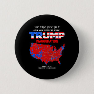 President Donald Trump Inauguration Day 2025 Memor 6 Cm Round Badge