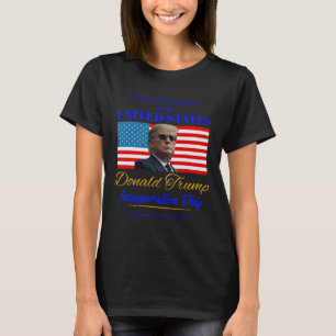President Donald Trump Inauguration Day 2025 Memor T-Shirt