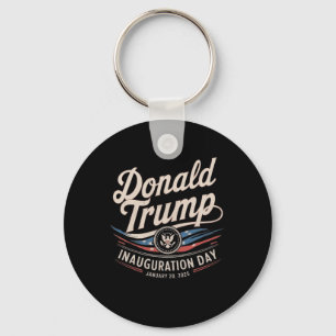 President Donald Trump Inauguration Day 2025 Suppo Key Ring