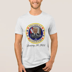 President Donald Trump Inauguration Day 2025 Tri-Blend Shirt