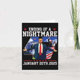 President Donald Trump Inauguration Day 2025 Uni A Card