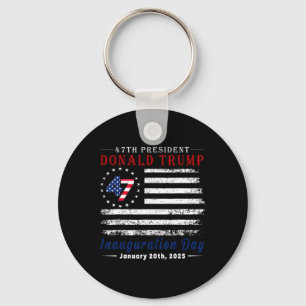 President Donald Trump Inauguration Day 2025 Vinta Key Ring