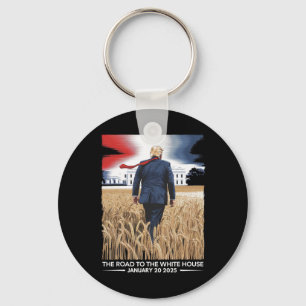 President Donald Trump Inauguration Day 2025 Vinta Key Ring