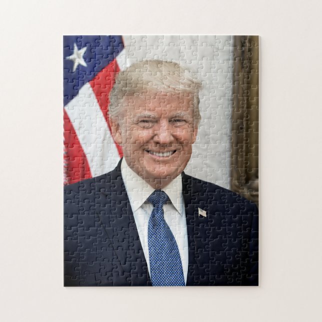 President Donald Trump Jigsaw Puzzle (Vertical)