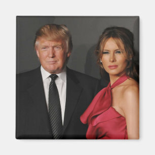 PRESIDENT DONALD TRUMP & MELANIA- MAGNET