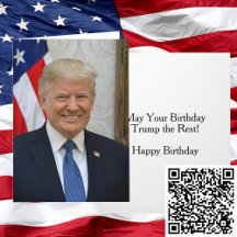 President Donald Trump Official Portrait Birthday