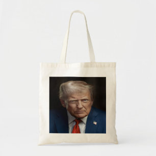 President Donald Trump Official Portrait Tote Bag