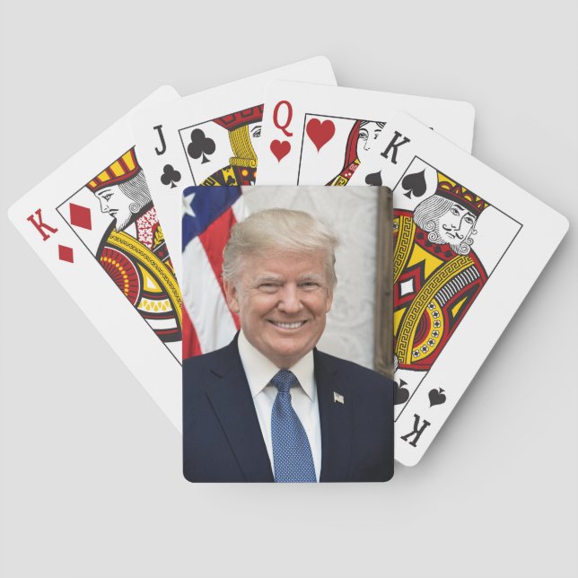 President Donald Trump Playing Cards (Back)