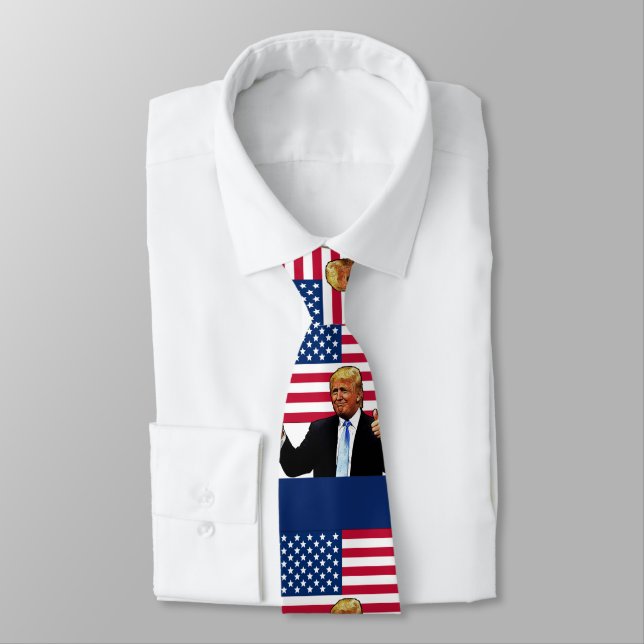 President Donald Trump Tie (Tied)