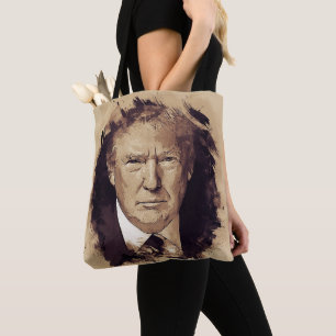 President Donald Trump Tote Bag