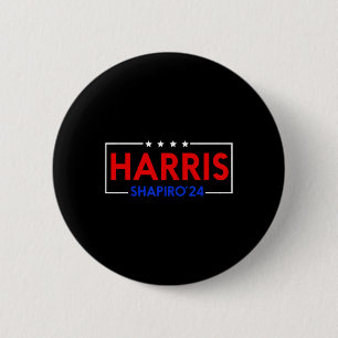 President Election Kamala Harris 6 Cm Round Badge