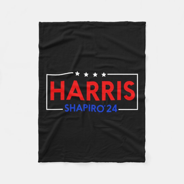 President Election Kamala Harris  Fleece Blanket (Front)