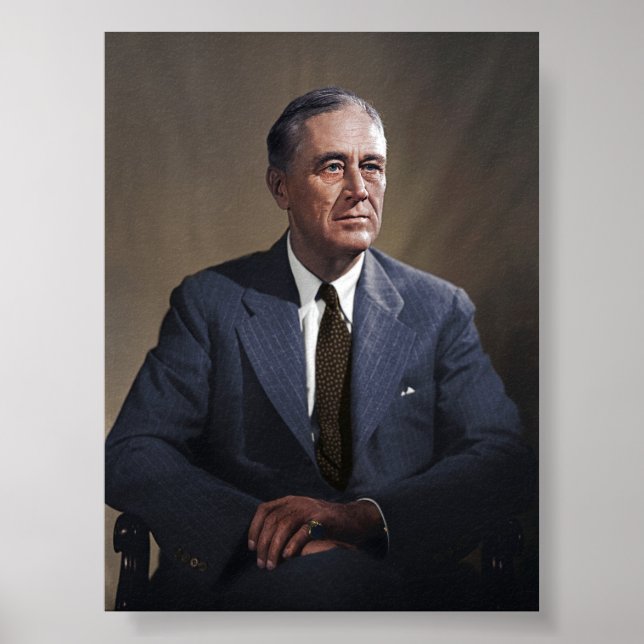 President Franklin D. Roosevelt Poster (Front)