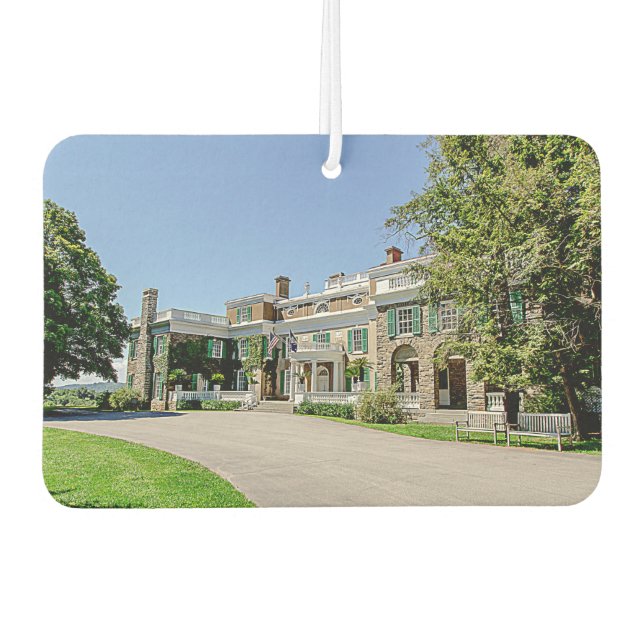 President Franklin D. Roosevelt’s (FDR) Mansion Car Air Freshener (Front)