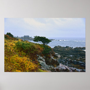 President G.H.B Bush Home, Kennebunkport, Maine Poster