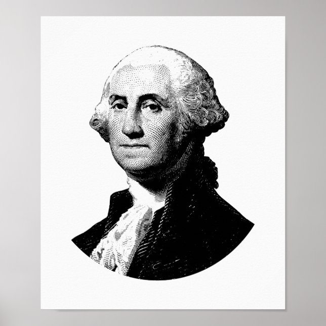 President George Washington Graphic Poster (Front)