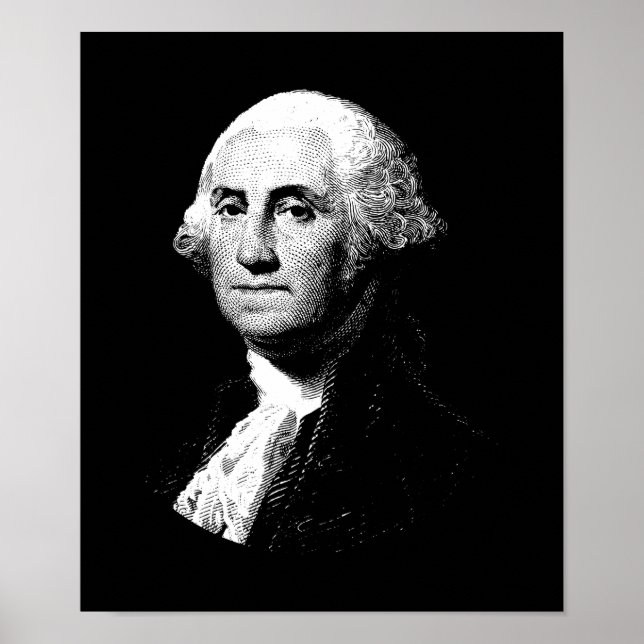President George Washington Graphic Poster (Front)