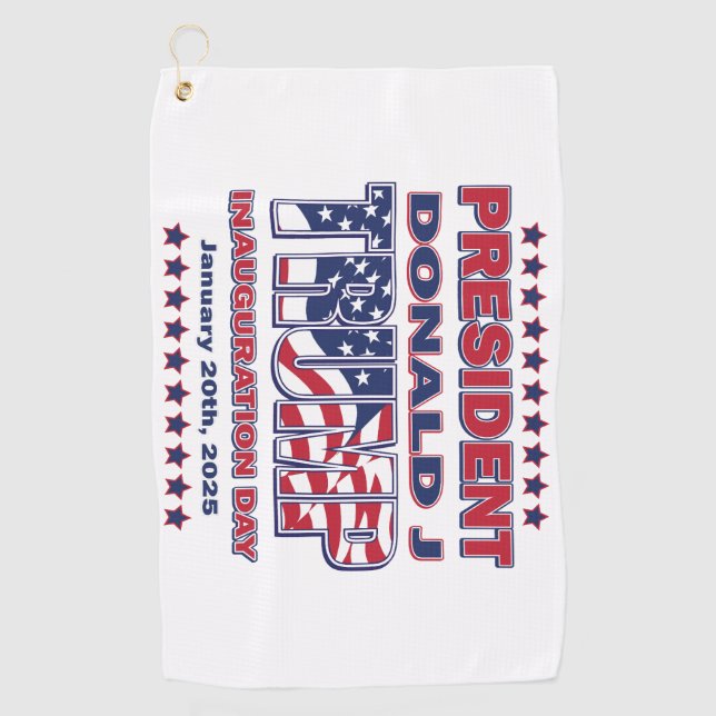 President Golf Towel (Front)