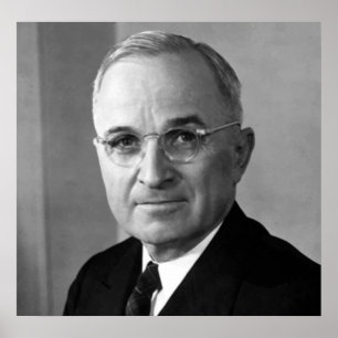 President Harry S. Truman Poster