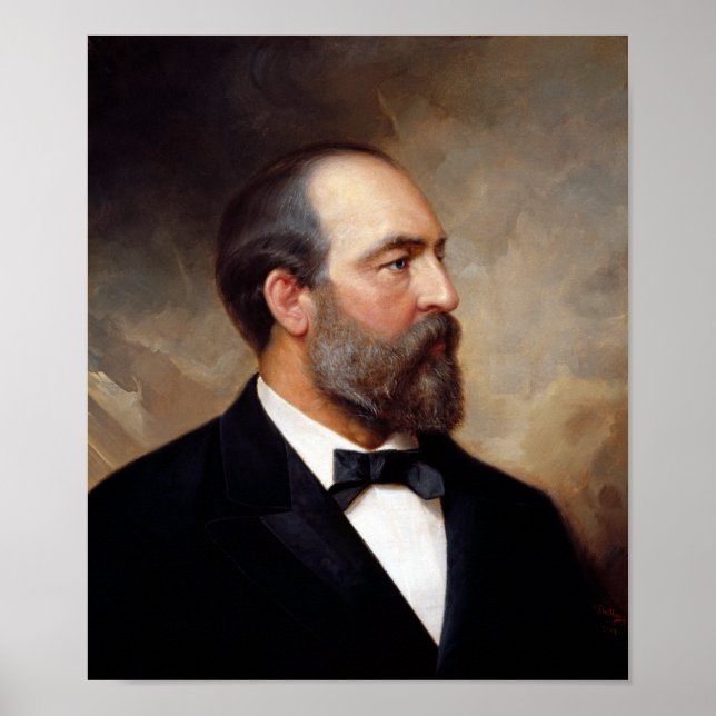 President James Garfield Poster (Front)