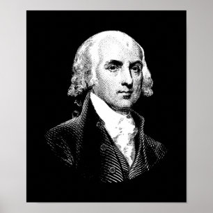 President James Madison Poster
