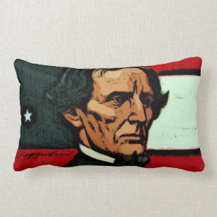 President Jefferson Davis Lumbar Cushion