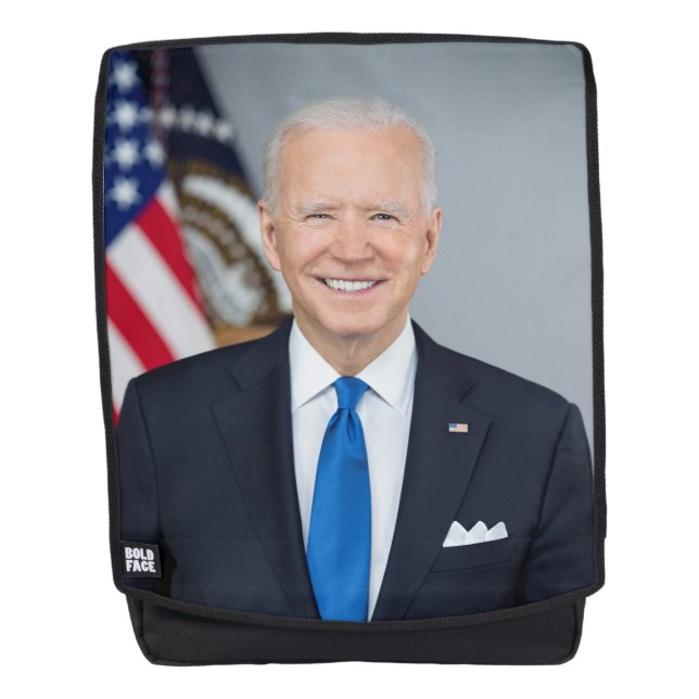President Joe Biden White House Portrait   Backpack (Front)