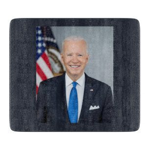 President Joe Biden White House Portrait Cutting Board