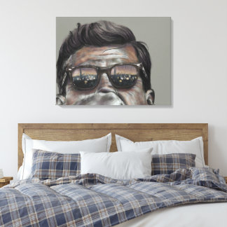 President John F. Kennedy - Canvas Print
