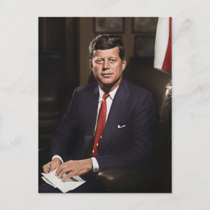 President John F. Kennedy Postcard