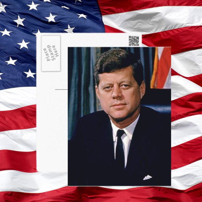 President John F. Kennedy Postcard (Creator Uploaded)
