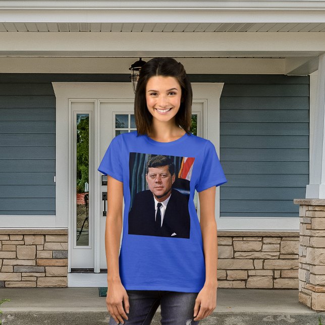 President John F Kennedy Womens T-Shirt (President John F Kennedy Womens T-Shirt )