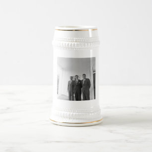 President John Kennedy & Brothers American Camelot Beer Stein