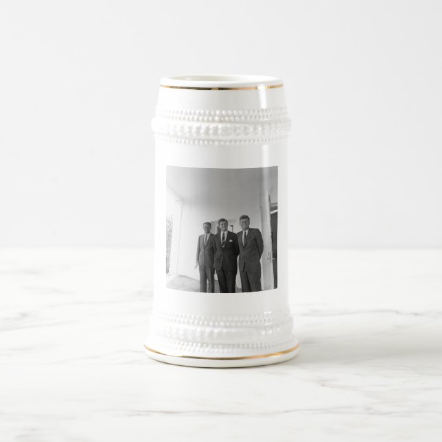 President John Kennedy & Brothers American Camelot Beer Stein (Center)