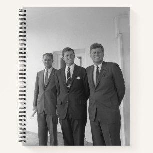 President John Kennedy & Brothers American Camelot Notebook
