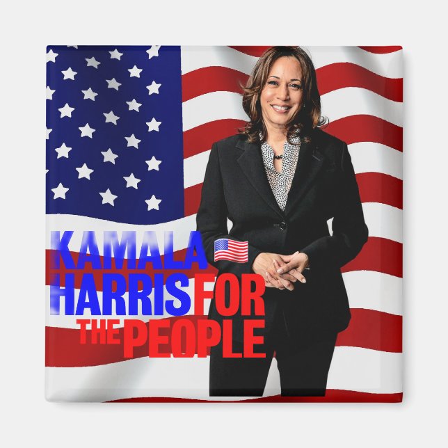 President Kamala Harris 2024_ Magnet (Front)
