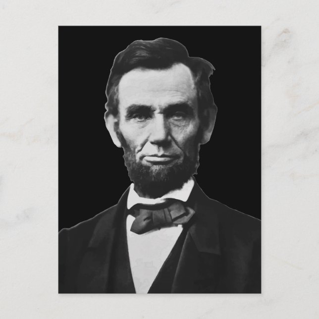 President Lincoln Postcard (Front)