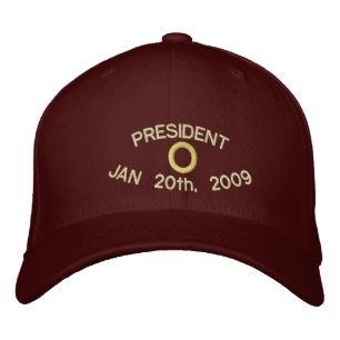 PRESIDENT O MAROON HAT