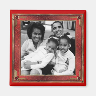 President Obama 1st Family Keepsakes Magnet