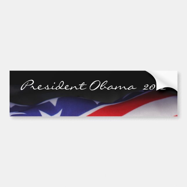President Obama 2012 Bumper Sticker (Front)